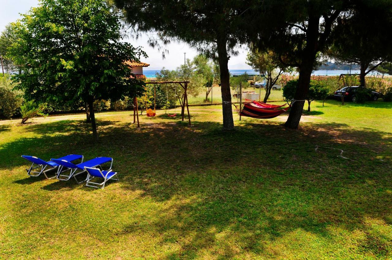 Athos View Villa By The Sea Ormos Panagias Exterior foto