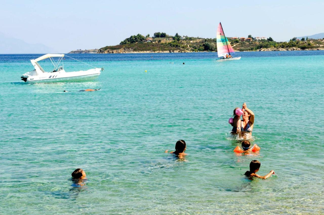 Athos View Villa By The Sea Ormos Panagias Exterior foto