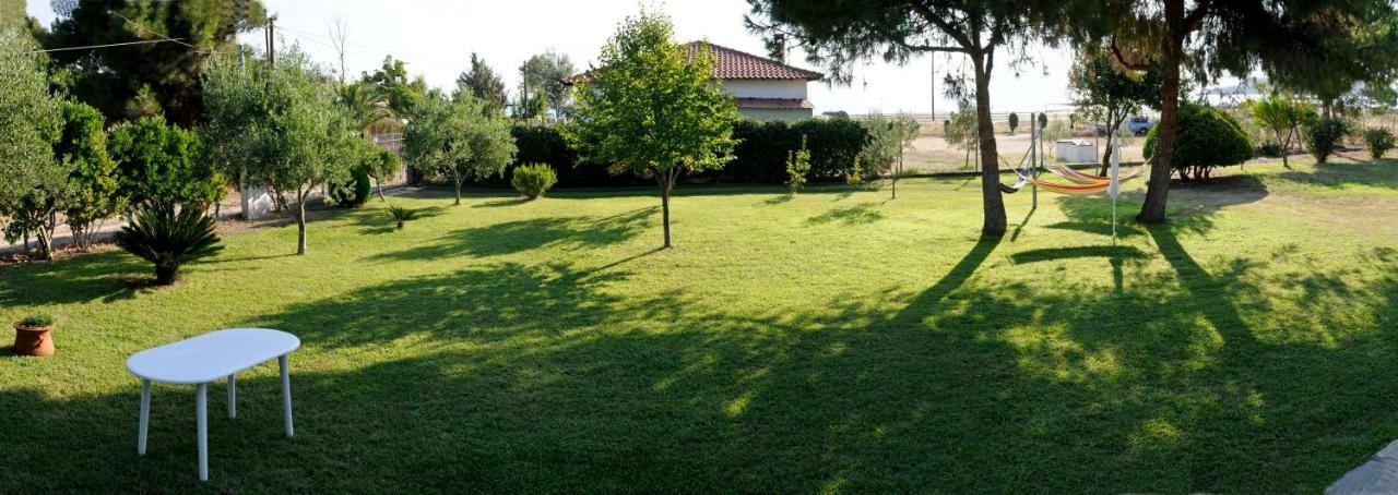 Athos View Villa By The Sea Ormos Panagias Exterior foto