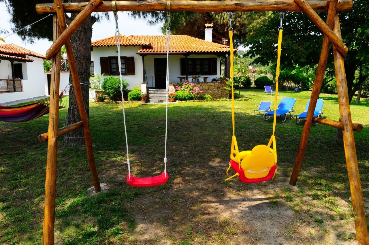 Athos View Villa By The Sea Ormos Panagias Exterior foto
