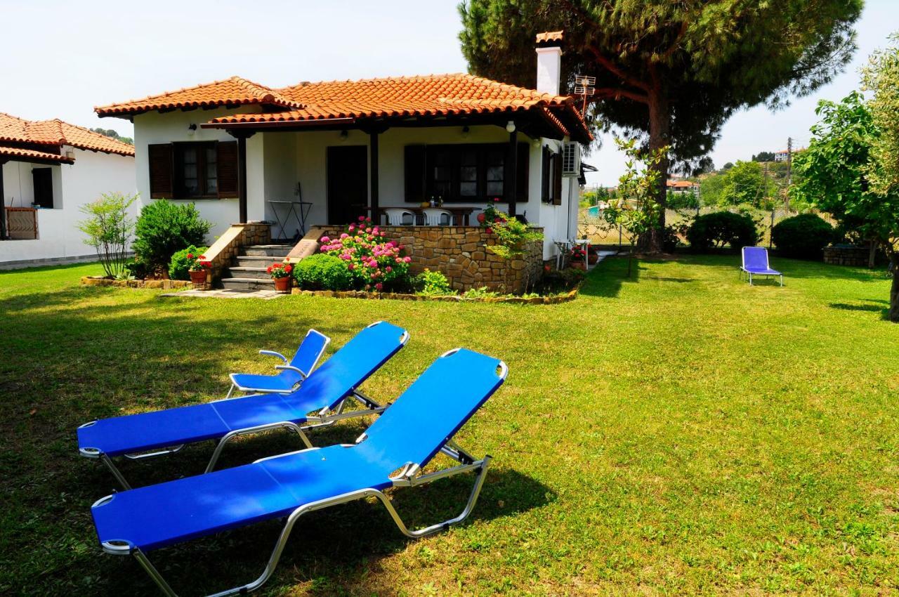 Athos View Villa By The Sea Ormos Panagias Exterior foto