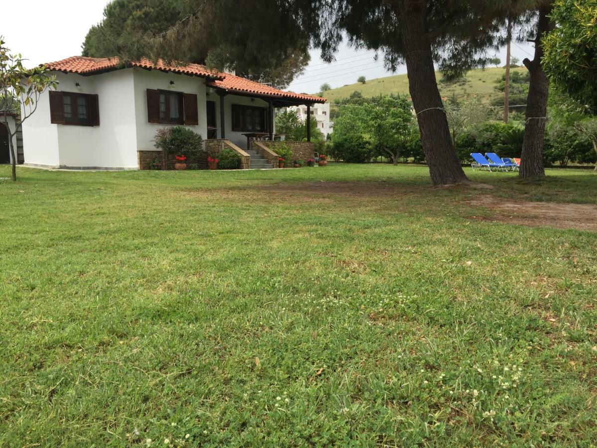 Athos View Villa By The Sea Ormos Panagias Exterior foto